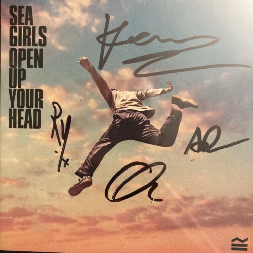 Open Up Your Head - Sea Girls * Rare Signed Copy * [CD Album] [LN] - Like New