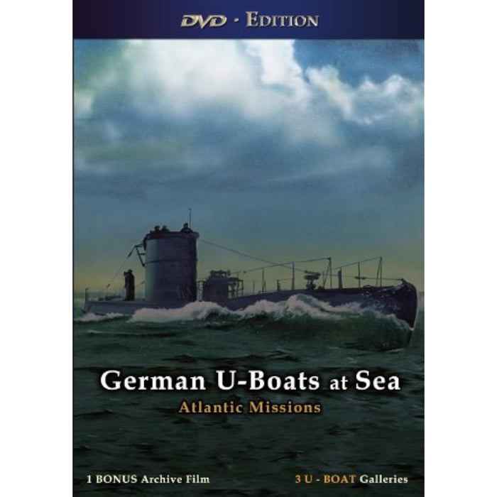 German U-Boats at Sea Atlantic Missions Rare [DVD] [Region 2] (+ With Archive Film) - New Sealed - Attic Discovery Shop