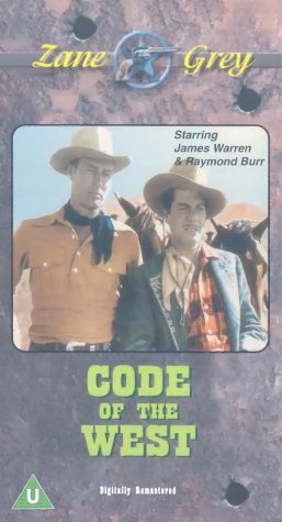 Code of the West [VHS] 1947 Rare Classic Western Film William Berke James Warren - Very Good - Attic Discovery Shop