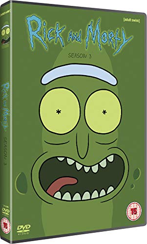 Rick & Morty Season 3 Complete Third Series [DVD] [2017] [Region 2] - New Sealed - Attic Discovery Shop