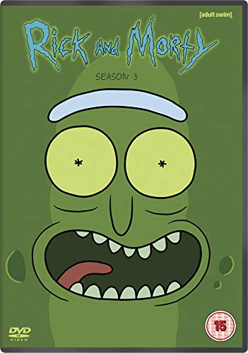 Rick & Morty Season 3 Complete Third Series [DVD] [2017] [Region 2] - New Sealed - Attic Discovery Shop