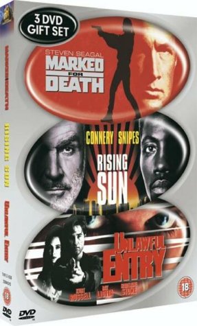 Marked For Death/Rising Sun/Unlawful Entry [DVD] [1990 1993] [Reg 2] NEW Sealed - Attic Discovery Shop