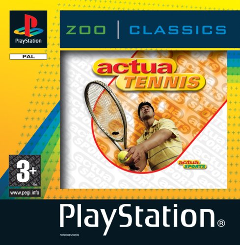 Actua Tennis (PS1 PlayStation 1 Game) [PAL UK] Sports Zoo Classics Release - Very Good - Attic Discovery Shop