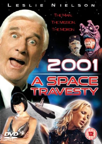 2001 - A Space Travesty [DVD] [2000] Region 2 Rare Comedy Sci-Fi Leslie Nielson - Very Good - Attic Discovery Shop