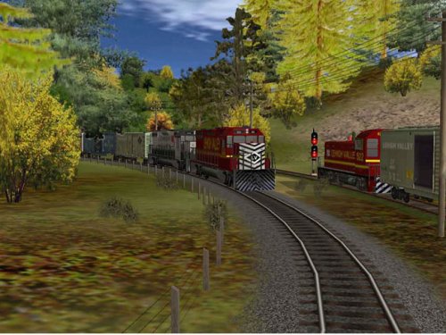 Trainz Railway Simulator 2004 (PC CD-ROM Game) [2 Disc Set] - Very Good - Attic Discovery Shop