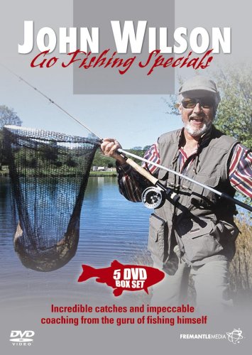 John Wilson - Go Fishing Specials Collection DVD Box Set [Region 2] - New Sealed - Attic Discovery Shop