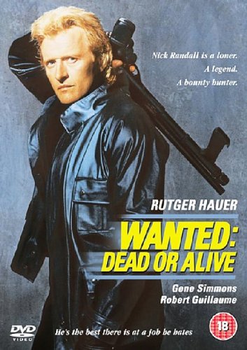 Wanted: Dead Or Alive [1986] [DVD] [Region 2] - Rare - Rutger Hauer - Very Good - Attic Discovery Shop