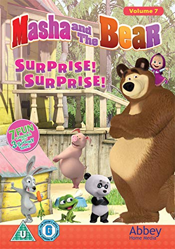 Masha and the Bear - Surprise Surprise [DVD] [Region 2] - New Sealed - Attic Discovery Shop
