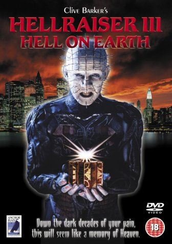 Hellraiser 3 III - Hell On Earth [DVD] [1992] [Region 2] Rare Action Horror Film - Very Good - Attic Discovery Shop