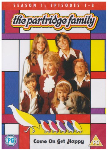 The Partridge Family Season One Episode 1 - 8 [DVD] [1970] [Region 2] NEW Sealed - Attic Discovery Shop