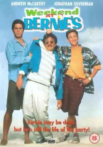 Weekend At Bernie's [DVD] [1989] [Reg 2] Rare Andrew McCarthy Jonathan Silverman - Very Good - Attic Discovery Shop