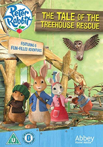 Peter Rabbit - Tale Of The Treehouse Rescue [DVD] [Region 2] - New Sealed - Attic Discovery Shop