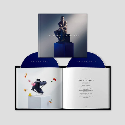 XXV - Robbie Williams - Deluxe Hardback book 2CD Version [CD Album] [LN] - Like New - Attic Discovery Shop