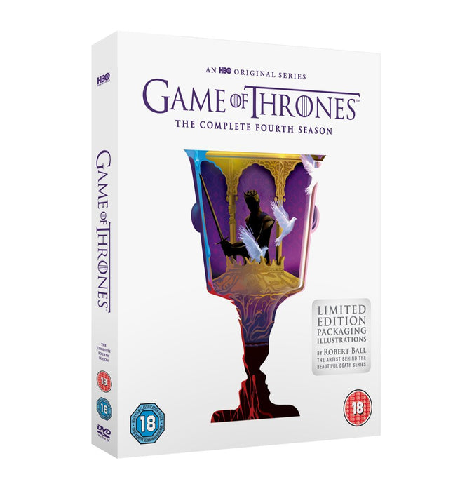 Game of Thrones Season 4 + Limited Edition Sleeve DVD 2014 [Region 2] NEW Sealed - Attic Discovery Shop