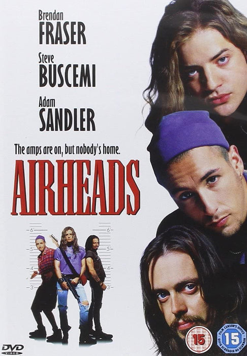 Airheads [1994] [DVD] [Region 2] Rare Brendan Fraser, Steve Buscemi Adam Sandler - Very Good