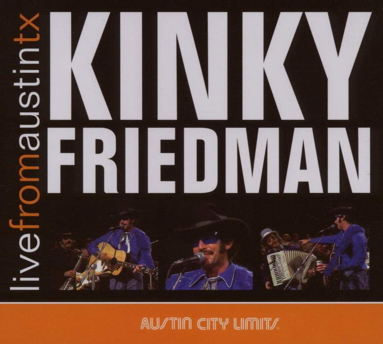 Live From Austin TX - Kinky Friedman [Rare CD Album] - New Sealed - Attic Discovery Shop
