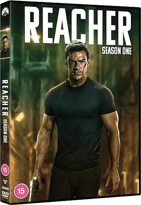 Reacher Season One [DVD] [2022] [Region 2] The Complete First Series / 1 - Acceptable - Attic Discovery Shop