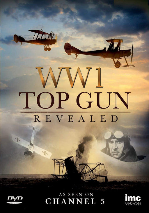 WW1 Top Gun Revealed [DVD] [2014] [Region 2] WWI War Documentary - New Sealed - Attic Discovery Shop