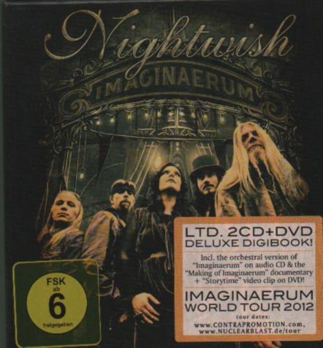 Imaginaerum Tour Edition 2 CD + DVD Rare Album Box Set PAL ALL Region NEW Sealed - Attic Discovery Shop