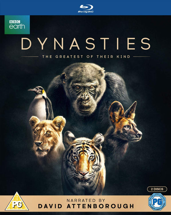 Dynasties [Blu-Ray] [2018] BBC Earth David Attenborough [Region B] - New Sealed