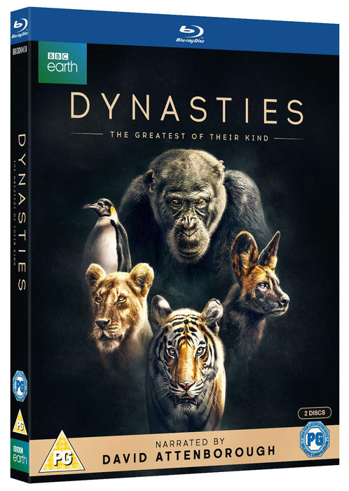 Dynasties [Blu-Ray] [2018] BBC Earth David Attenborough [Region B] - New Sealed