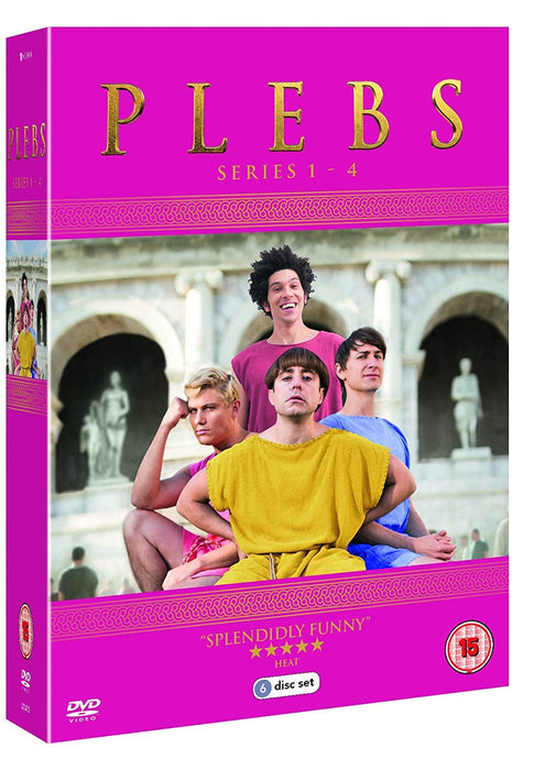 Plebs: The Complete Series 1-4 [DVD Box Set] [2018] [Region 2] - New Sealed - Attic Discovery Shop