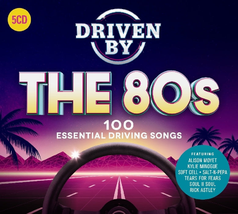 Driven by the 80s - 100 Essential Driving Songs [CD Album] - New Sealed - Attic Discovery Shop