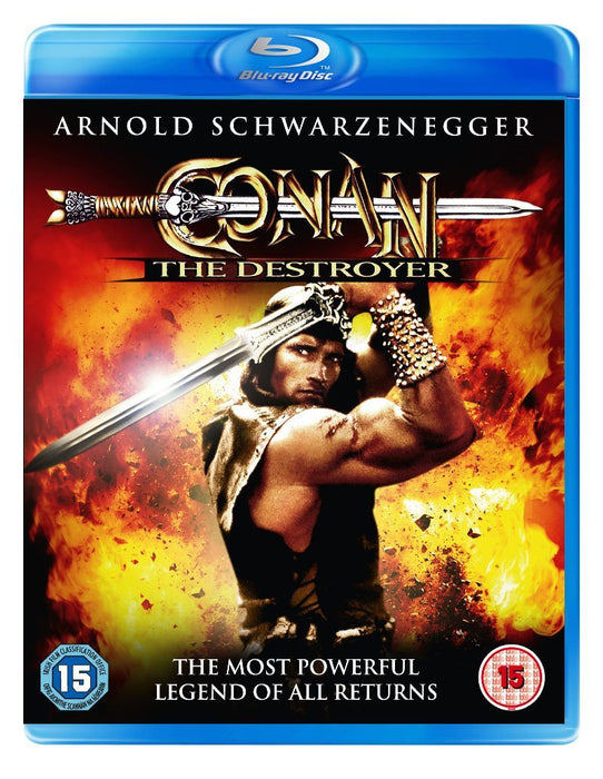 Conan the Destroyer [Blu-ray] 1984 [Region B] Arnold Schwarzenegger - New Sealed - Attic Discovery Shop