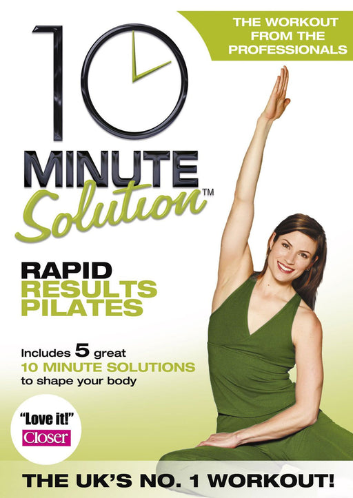 10 Minute Solution - Rapid Results Pilates [DVD] [Region 2] Fitness - New Sealed - Attic Discovery Shop