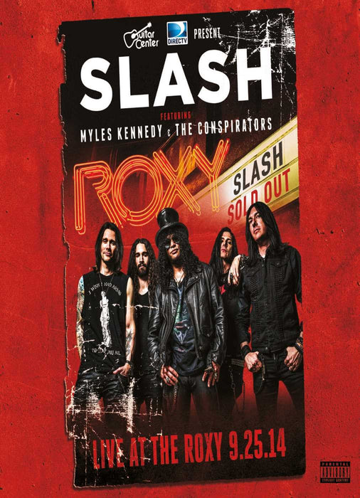 Live At The Roxy Slash (ft Myles Kennedy &...) DVD [NTSC ALL Region] NEW Sealed - Attic Discovery Shop