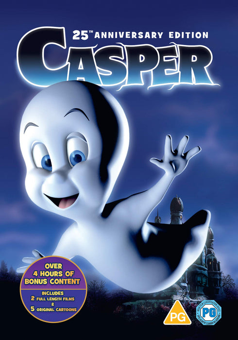 Casper 25th Anniversary Edition [DVD] [2020] [Region 2] - New Sealed - Attic Discovery Shop