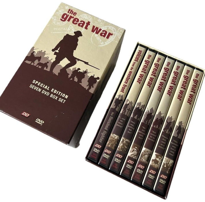 World War 1 : The Great War - Complete BBC Series (7 Disc Box Set) [DVD] - Good - Attic Discovery Shop