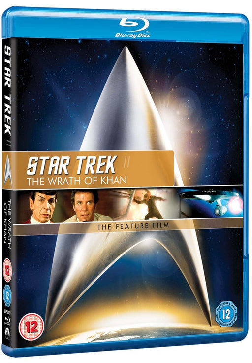 Star Trek II The Wrath of Khan Feature Film Blu-ray 1982 [Region B] - New Sealed - Attic Discovery Shop