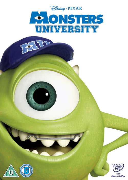 Monsters University [DVD] [Region 2] Disney Pixar (Monsters Inc) - New Sealed