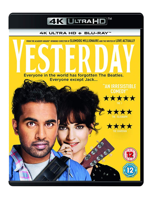 Yesterday [4k Ultra-HD + Blu-ray] [2019] [Region Free] - Very Good - Attic Discovery Shop