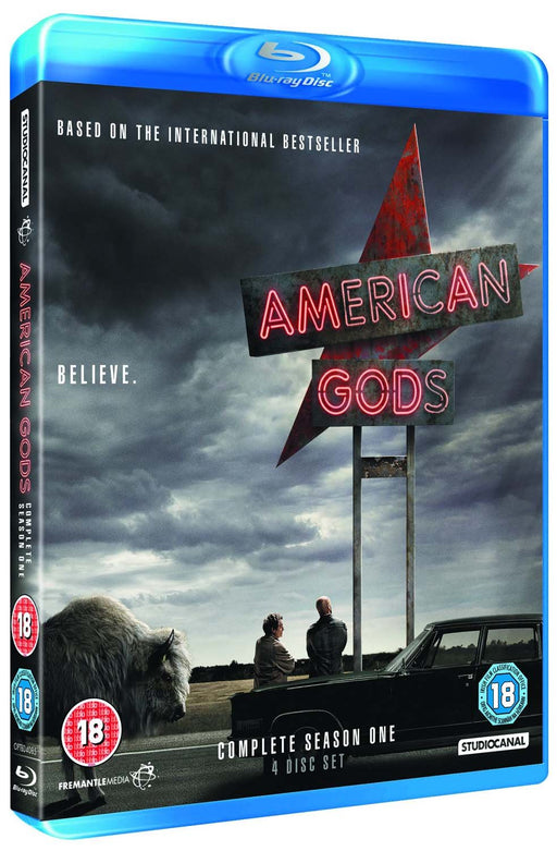American Gods - Season 1 [Blu-ray] [2017] [Region B] - New Sealed - Attic Discovery Shop