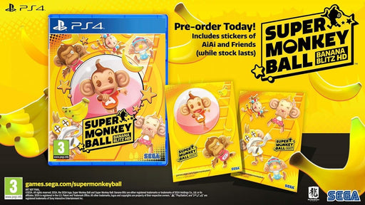 Super Monkey Ball Banana Blitz HD (PS4 PlayStation 4 Game) - New Sealed - Attic Discovery Shop