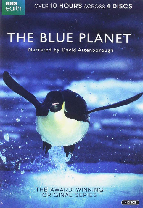 The Blue Planet - David Attenborough 10+ Hours [DVD] [Region Free] - New Sealed