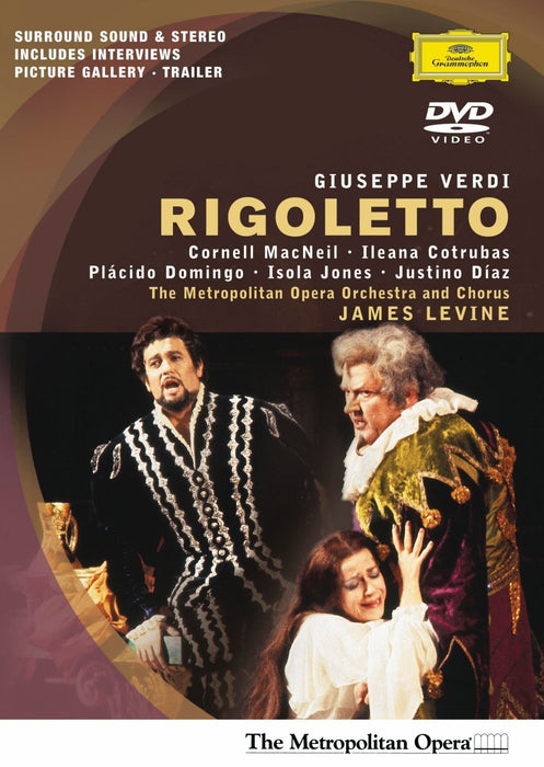 Rigoletto: Metropolitan Opera (Levine) [DVD] [2004] [NTSC] [Region Free] - Very Good