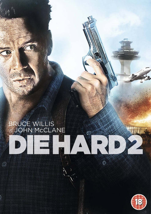 Die Hard 2 - Die Harder DVD [Region 2] 1990 Action Thriller Classic - New Sealed - Attic Discovery Shop