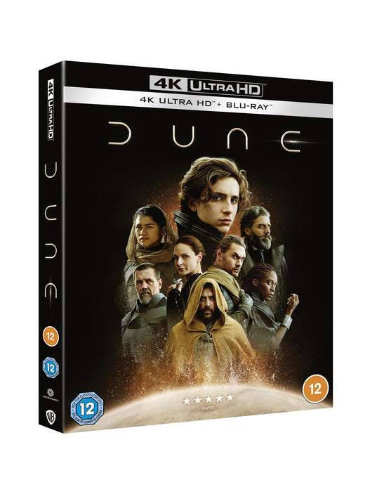 Dune 1 [4K Ultra-HD + Blu-ray] [2021] [Region Free] (2 Disc Set) - Very Good - Attic Discovery Shop