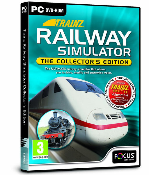 Trainz Railway Simulator - Collector's Edition (DVD-ROM Game / Software) - Very Good - Attic Discovery Shop