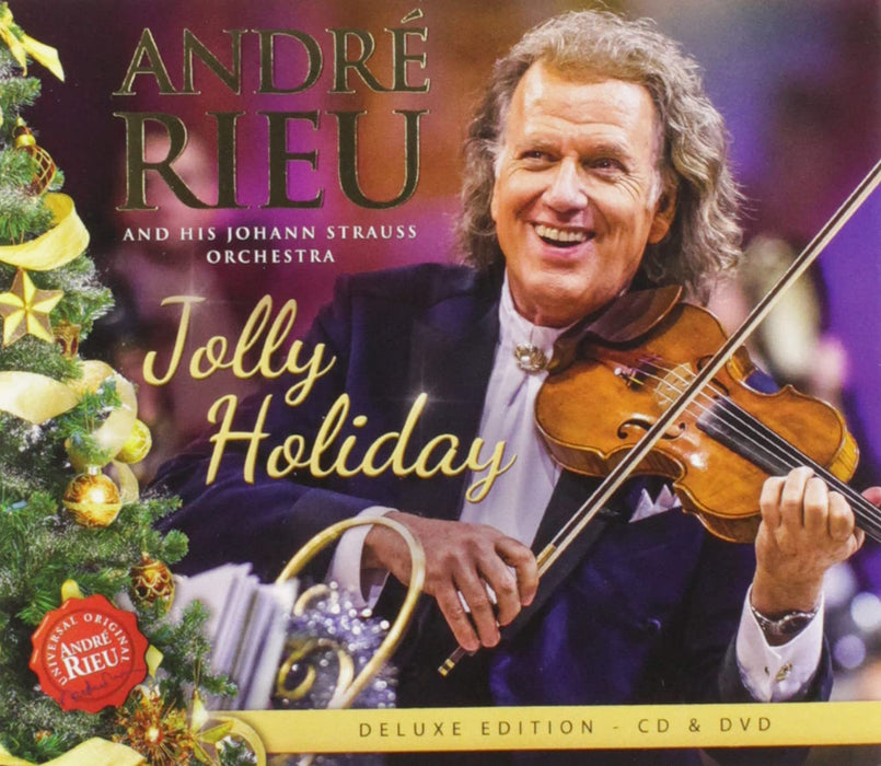 Jolly Holiday - Andre Rieu (Deluxe Edition) [CD Album + DVD] - New Sealed - Attic Discovery Shop