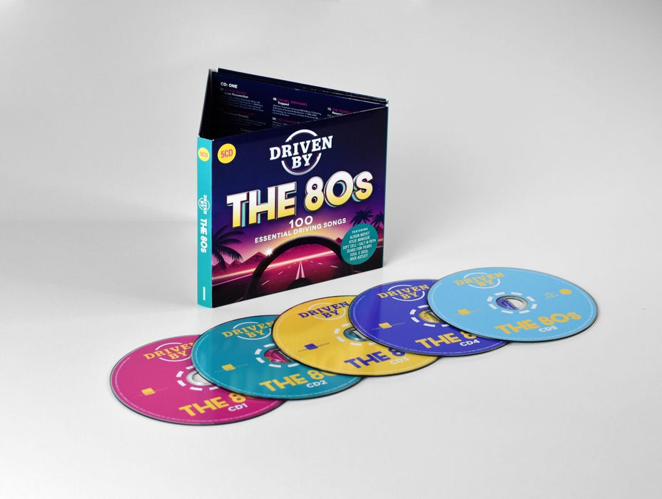 Driven by the 80s - 100 Essential Driving Songs [CD Album] - New Sealed - Attic Discovery Shop