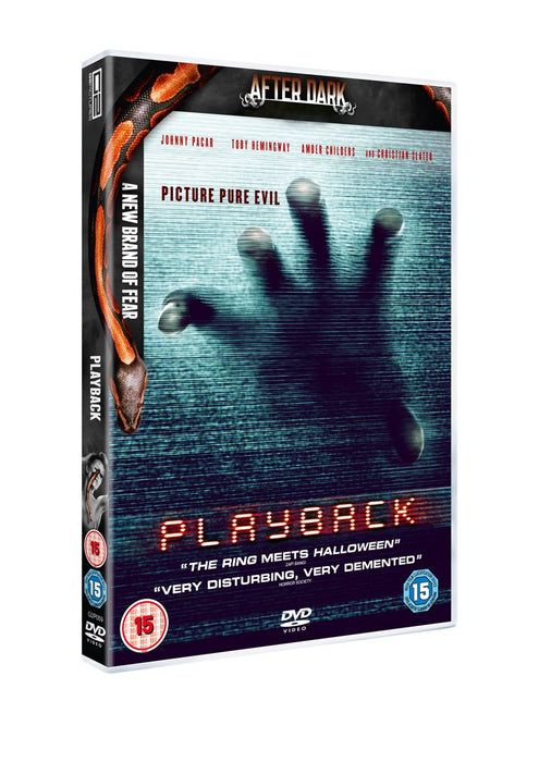 Playback [DVD] [2012] [Region 2] (Horror) - New Sealed - Attic Discovery Shop