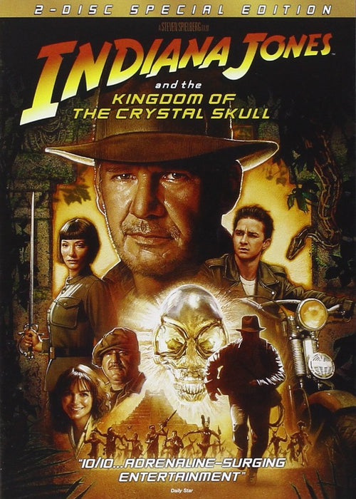 Indiana Jones The Complete Collection [DVD] [1981 - 2008] [Region 2] NEW Sealed - Attic Discovery Shop