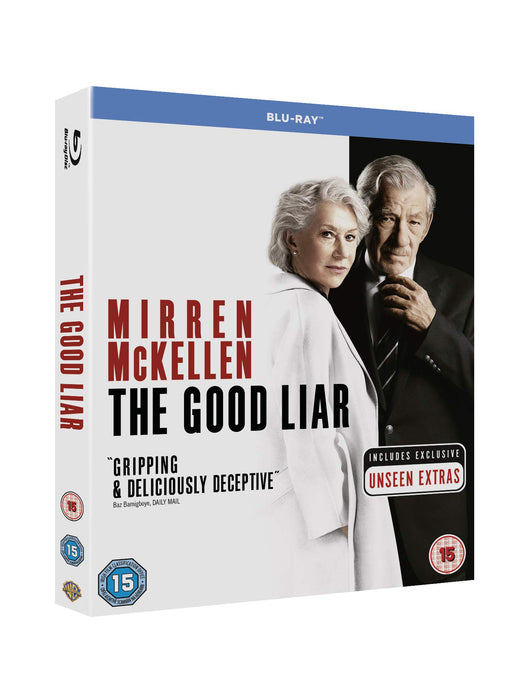 The Good Liar [Blu-ray] [2019] [Region Free] Mirren McKellen - New Sealed