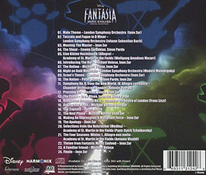 Fantasia Music Evolved Video Game Soundtrack [CD Album] (Disney) - New Sealed