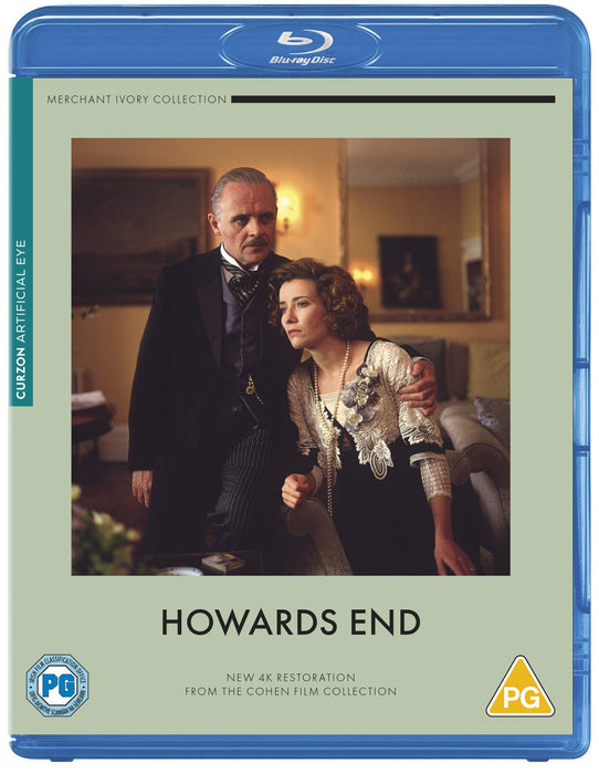 Howard's End [Blu-ray] [1992] [Region B] Curzon Artificial Eye / Merchant Ivory - Like New - Attic Discovery Shop