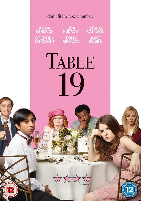 Table 19 [DVD] [2017] [Region 2] - New Sealed - Attic Discovery Shop